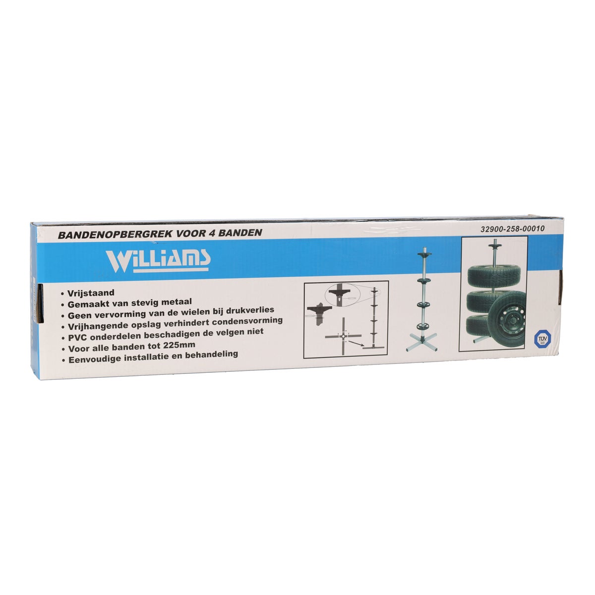 Bandenrek staand 110 cm Willams Bandenrek staand 110 cm Willams