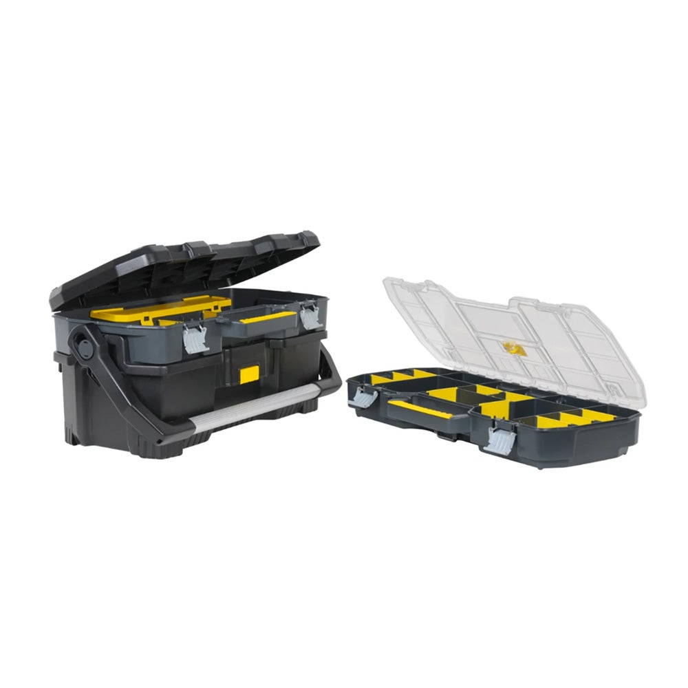 Gereedschapsbak met organizer 61 cm Stanley Gereedschapsbak met organizer 61 cm Stanley