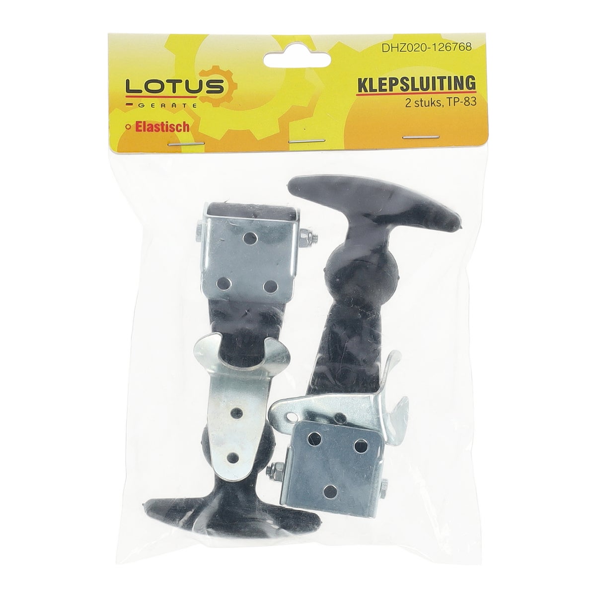 Klepsluiting elastisch 2 stuks TP-83 Klepsluiting elastisch 2 stuks TP-83