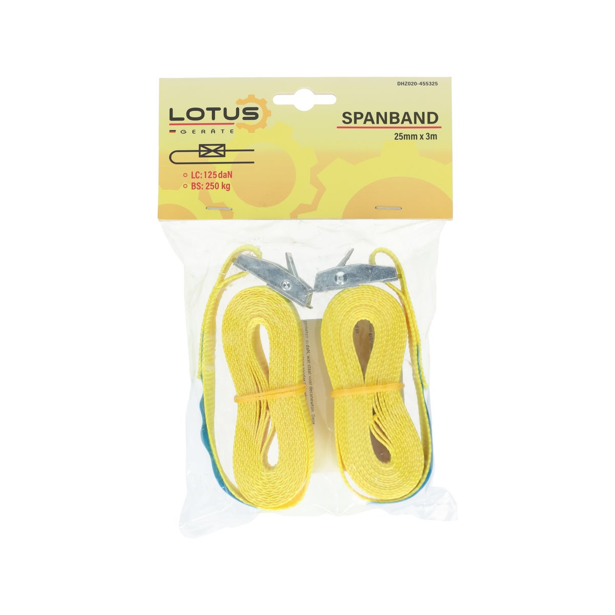 Spanband SP500-1 25 mm 3 m Lotus Spanband SP500-1 25 mm 3 m Lotus