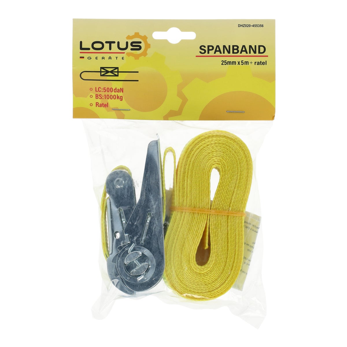 Spanband 25 mm 5 m ratel Lotus Spanband 25 mm 5 m ratel Lotus