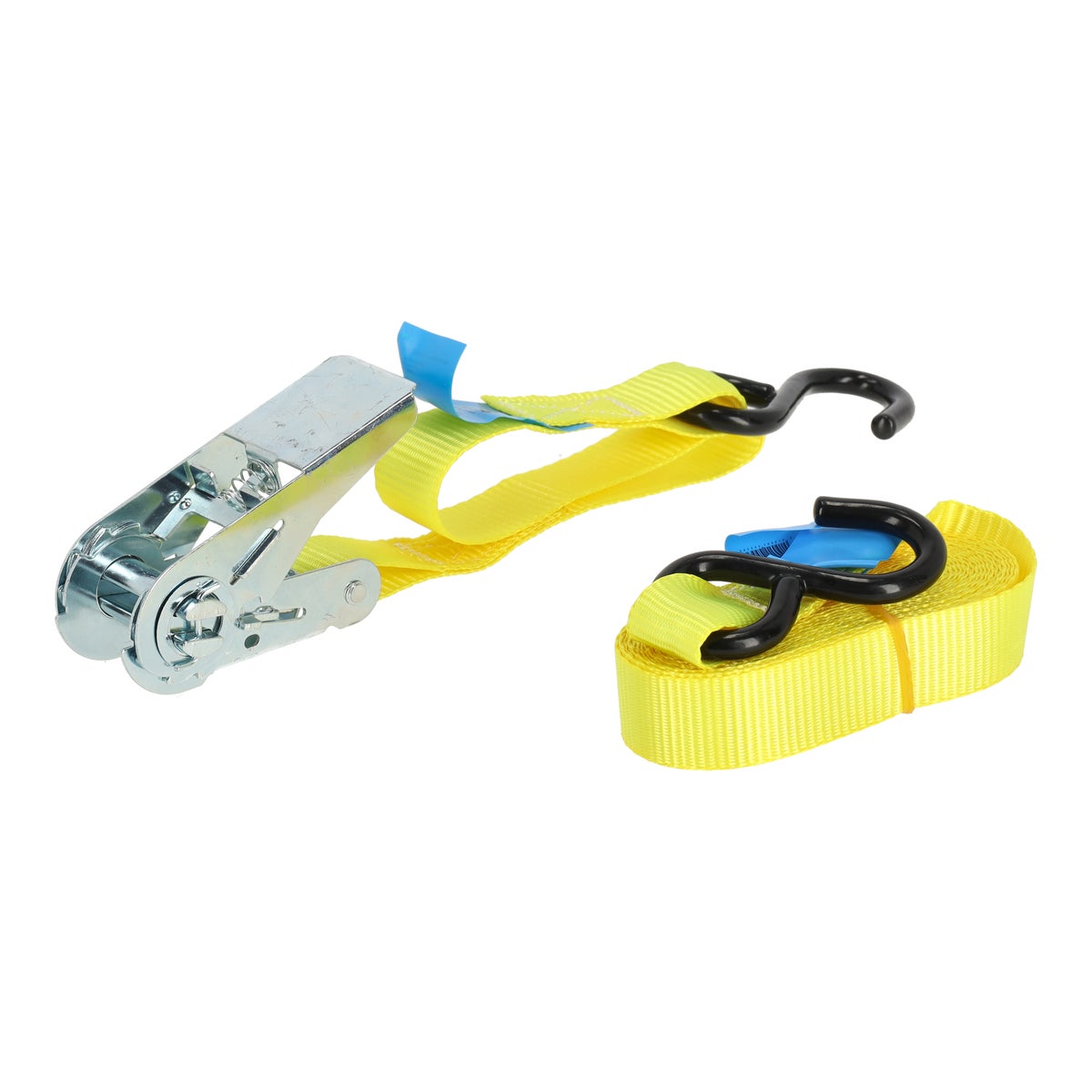 Spanband 25 mm 5 m met ratel en S-haak Spanband 25 mm 5 m met ratel en S-haak