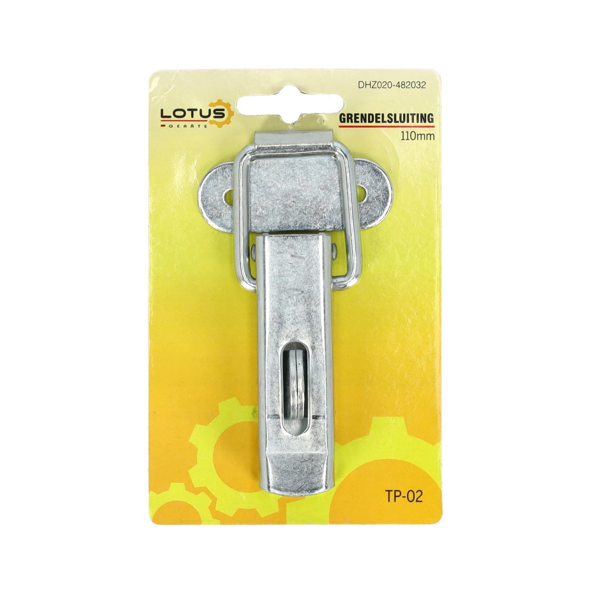 Grendelsluiting 110 mm TP-02 Grendelsluiting 110 mm TP-02