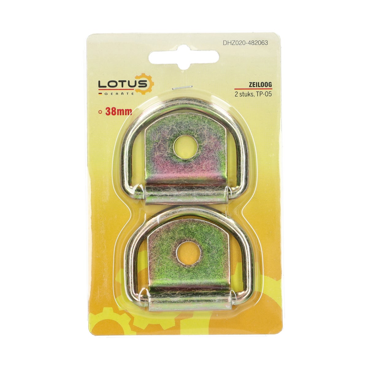 Zeiloog 38 mm 2 stuks TP-05 Zeiloog 38 mm 2 stuks TP-05