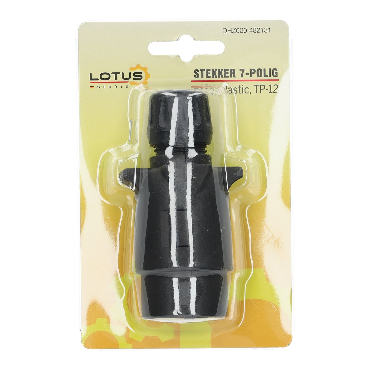 Stekker 7polig 12V plastic TP-12 Stekker 7polig 12V plastic TP-12