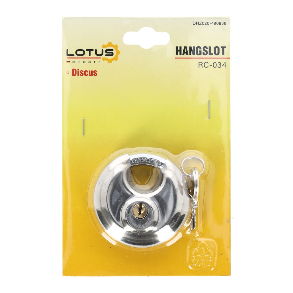 Hangslot discus RC-034 Hangslot discus RC-034