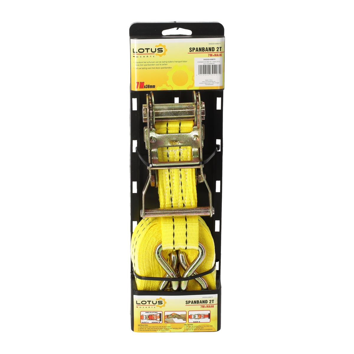 Spanband SB-2000 7 m met haak Lotus Spanband SB-2000 7 m met haak Lotus
