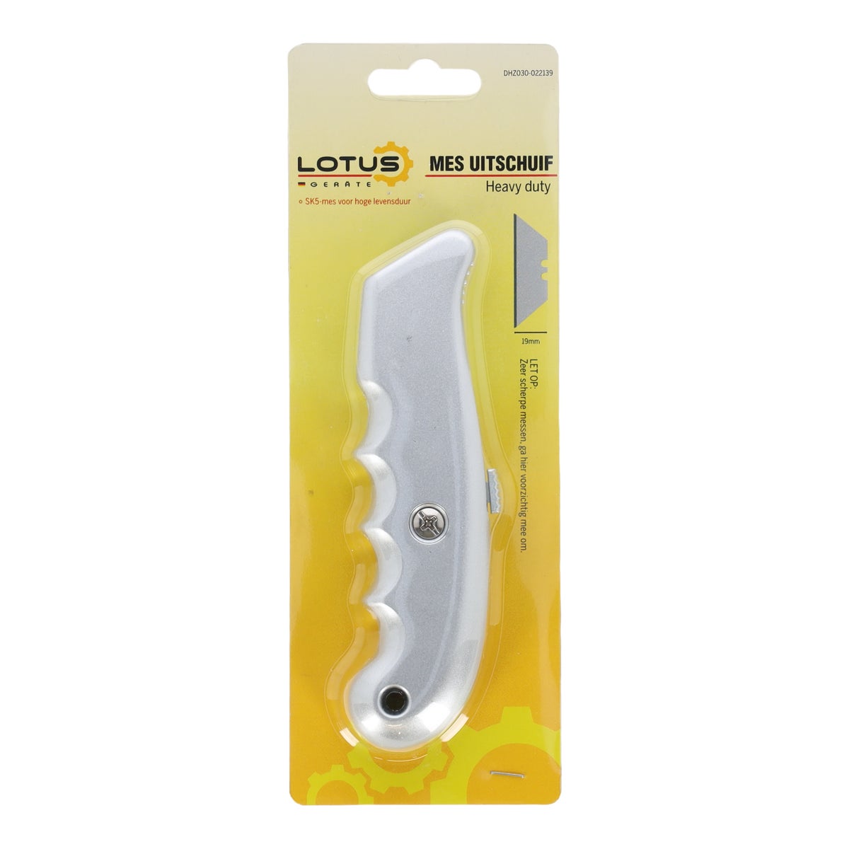 Mes uitschuifbaar heavy duty Lotus Mes uitschuifbaar heavy duty Lotus