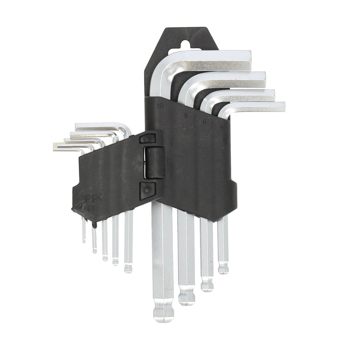 Inbussleutelset kogel kort 9-delig Inbussleutelset kogel kort 9-delig