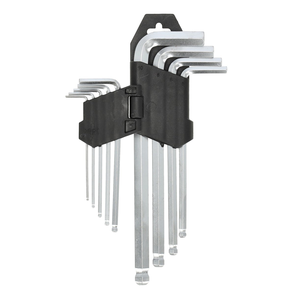 Inbussleutelset kogel middel 9-delig Inbussleutelset kogel middel 9-delig