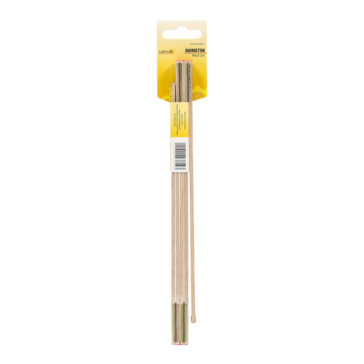 Duimstok hout 1 m Lotus Duimstok hout 1 m Lotus