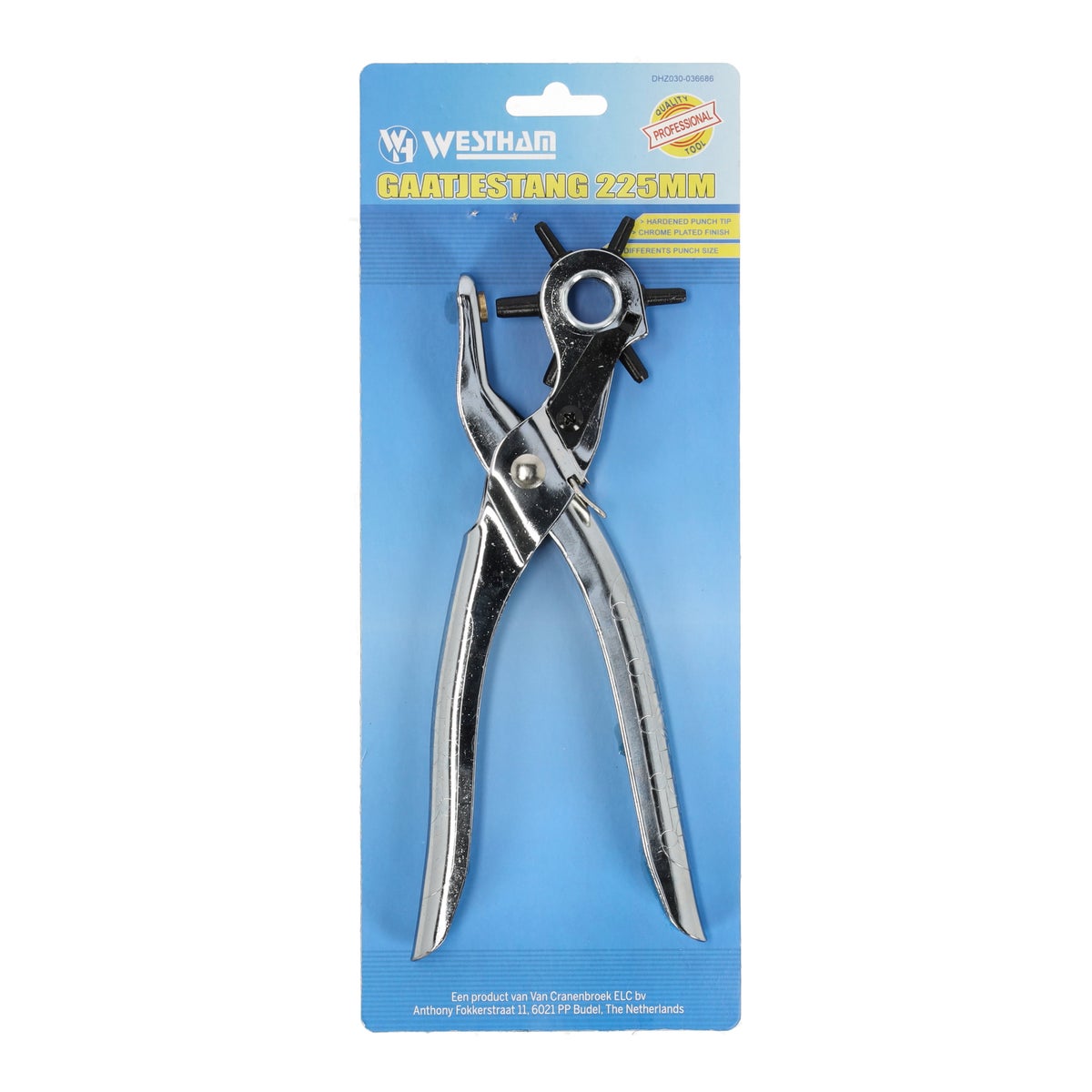 Gaatjestang 225 mm Westham Gaatjestang 225 mm Westham