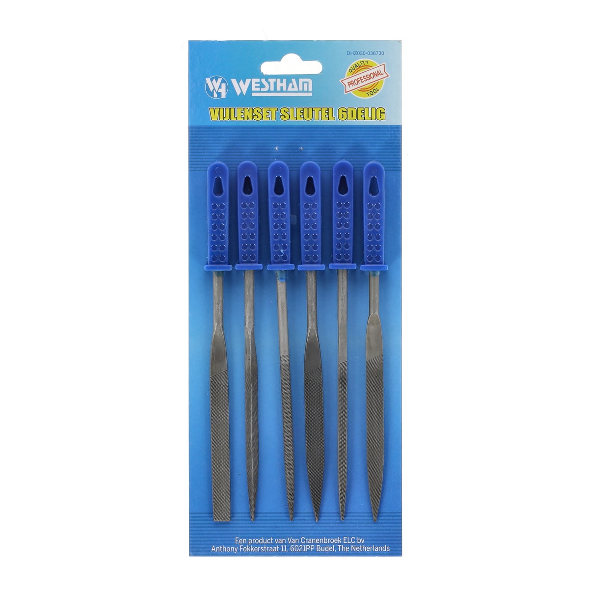 Vijlenset sleutel 6-delig Westham Vijlenset sleutel 6-delig Westham