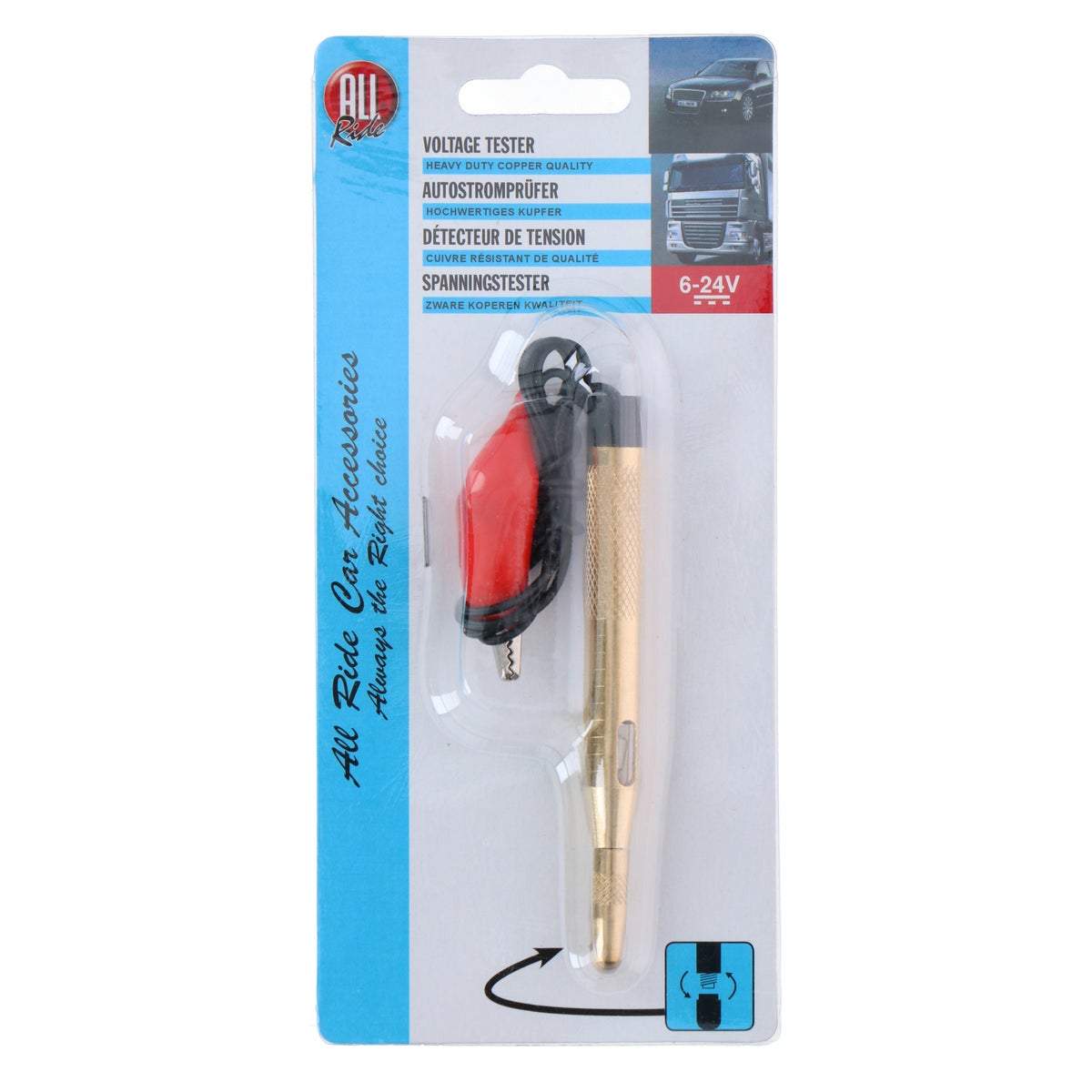 Spanningszoeker koper 6-24v Spanningszoeker koper 6-24v