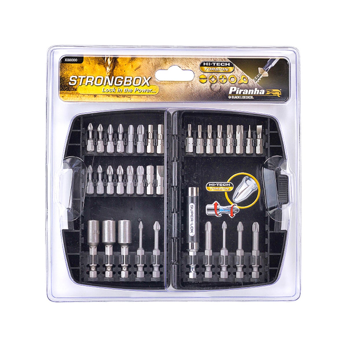 Bitset high-tech 34-delig +k Piranha Bitset high-tech 34-delig +k Piranha
