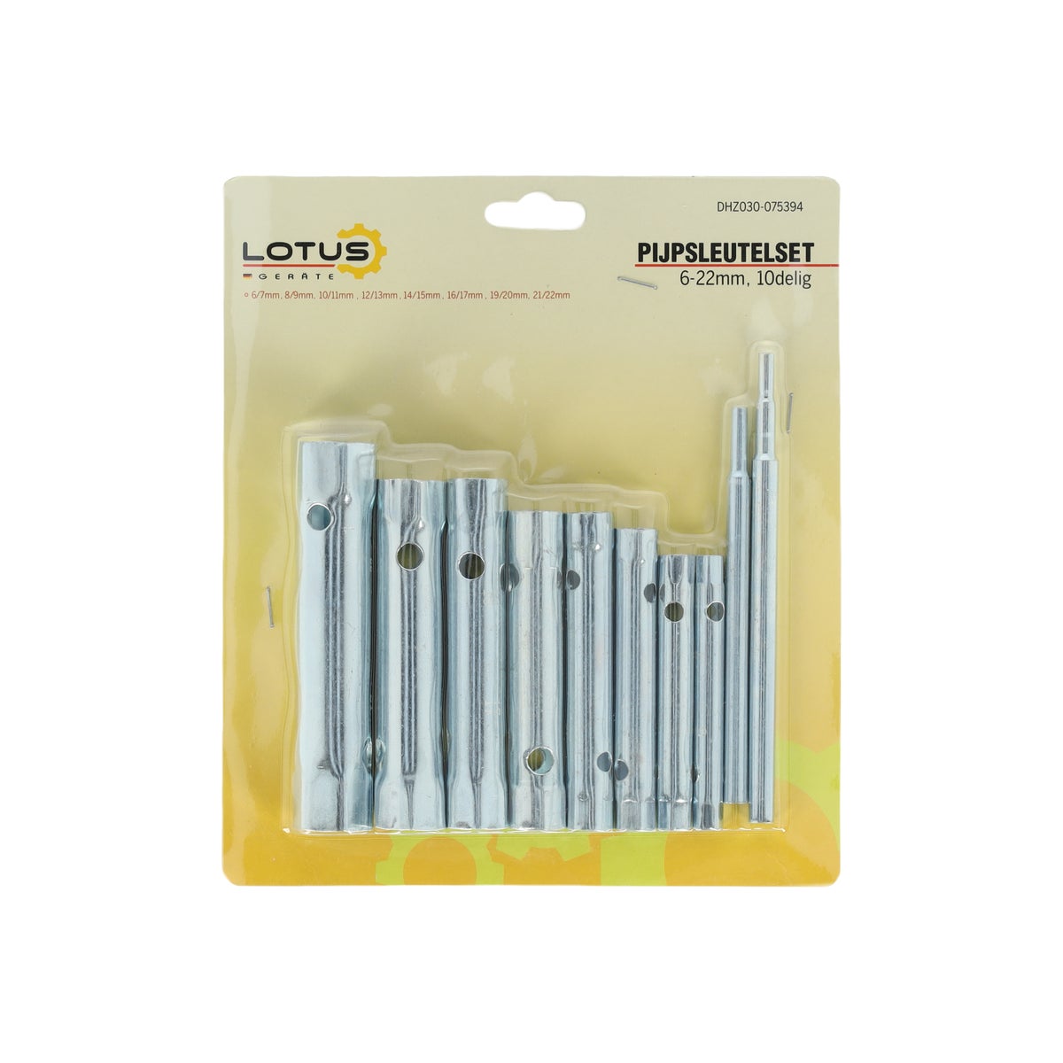Pijpsleutelset 10-delig Lotus Pijpsleutelset 10-delig Lotus