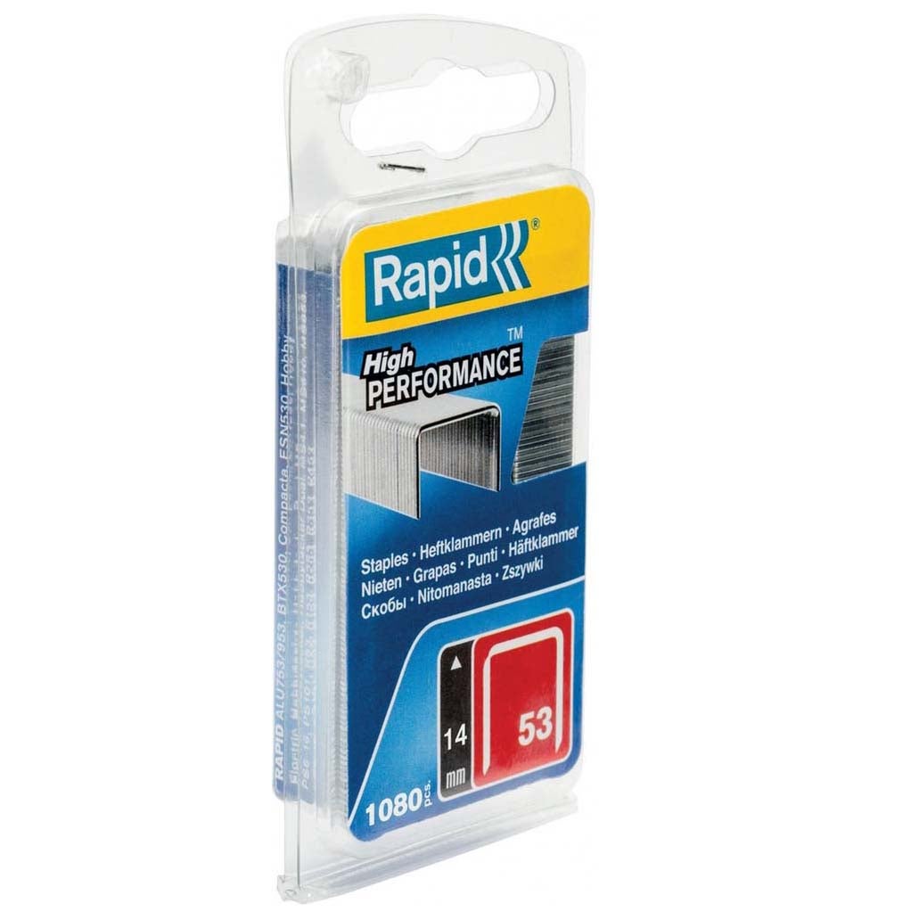 Nieten 53/14 mm 1080 stuks Rapid Nieten 53/14 mm 1080 stuks Rapid