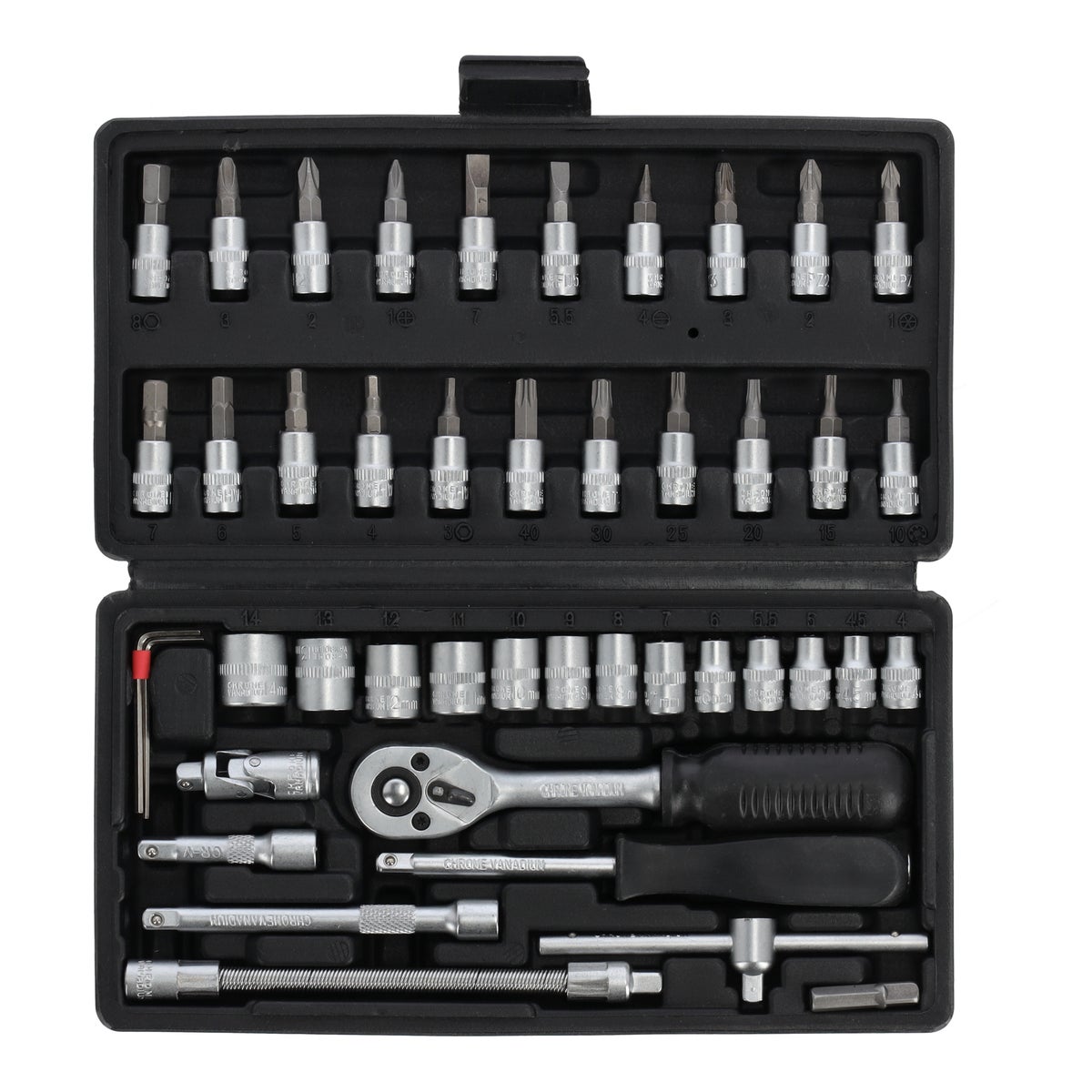 Dopsleutelset 46-delig 1/4" Lotus Dopsleutelset 46-delig 1/4" Lotus