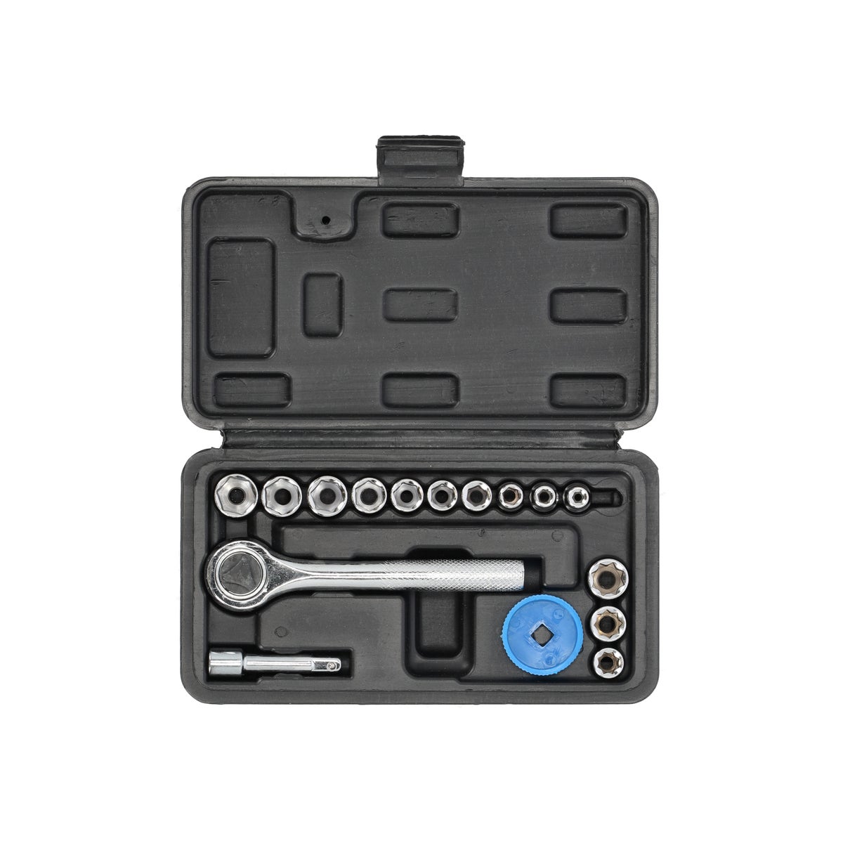 Dopsleutelset 17-delig 1/4" Westham Dopsleutelset 17-delig 1/4" Westham