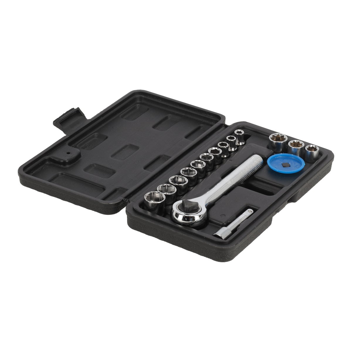 Dopsleutelset 17-delig 1/4" Westham Dopsleutelset 17-delig 1/4" Westham