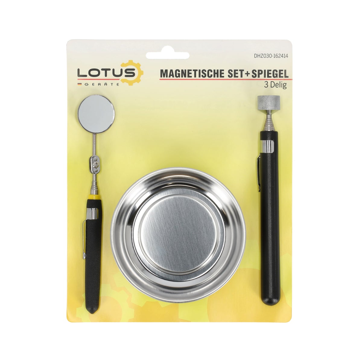 Magnetische set met spiegel-3-delig Magnetische set met spiegel-3-delig