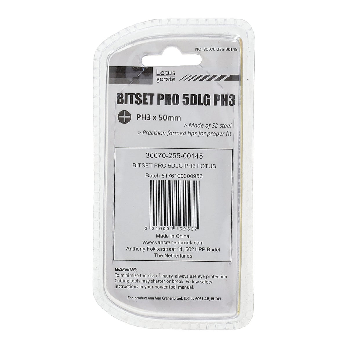 Bitset pro 5-delig PH3 Lotus Bitset pro 5-delig PH3 Lotus