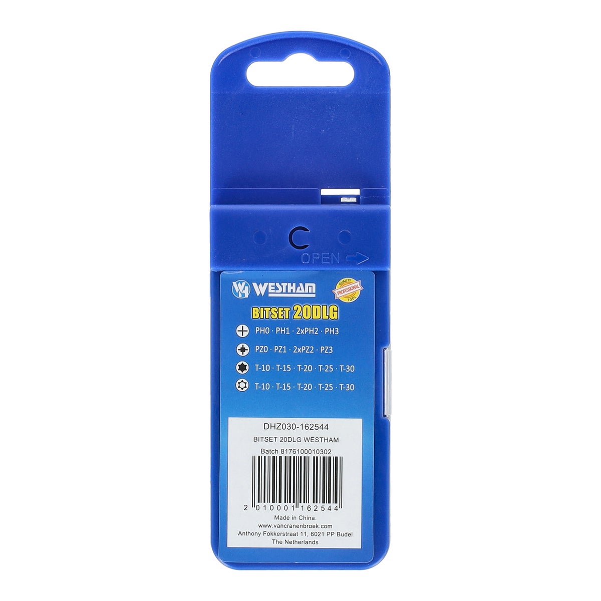 Bitset 20-delig Westham Bitset 20-delig Westham