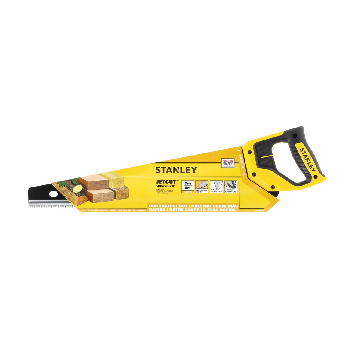 Handzaag jetcut 500 mm Stanley Handzaag jetcut 500 mm Stanley