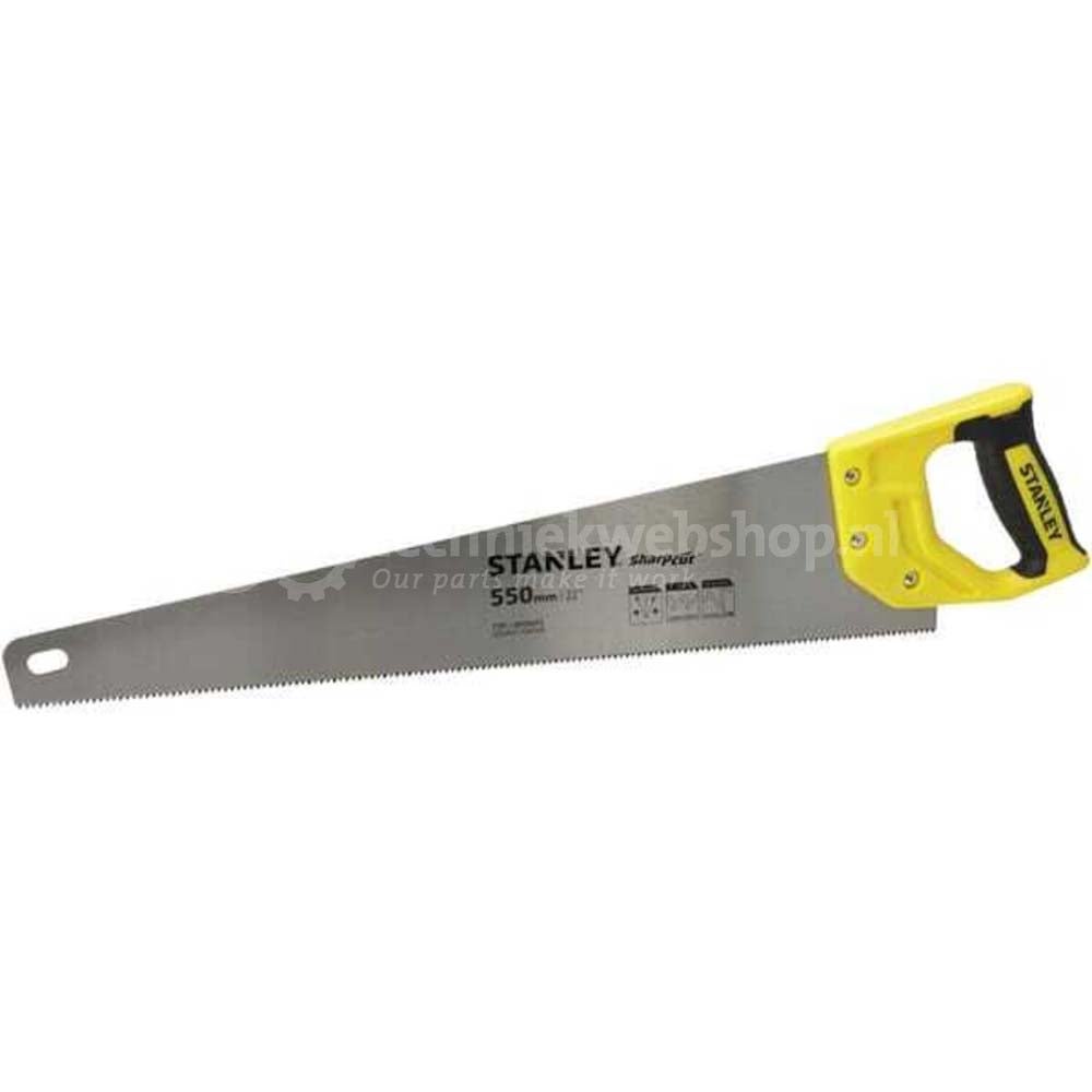 Handzaag sharpcut 550mm Stanley Handzaag sharpcut 550mm Stanley