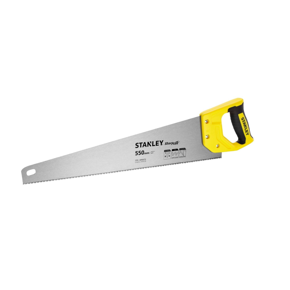 Handzaag sharpcut 550 mm Stanley Handzaag sharpcut 550 mm Stanley