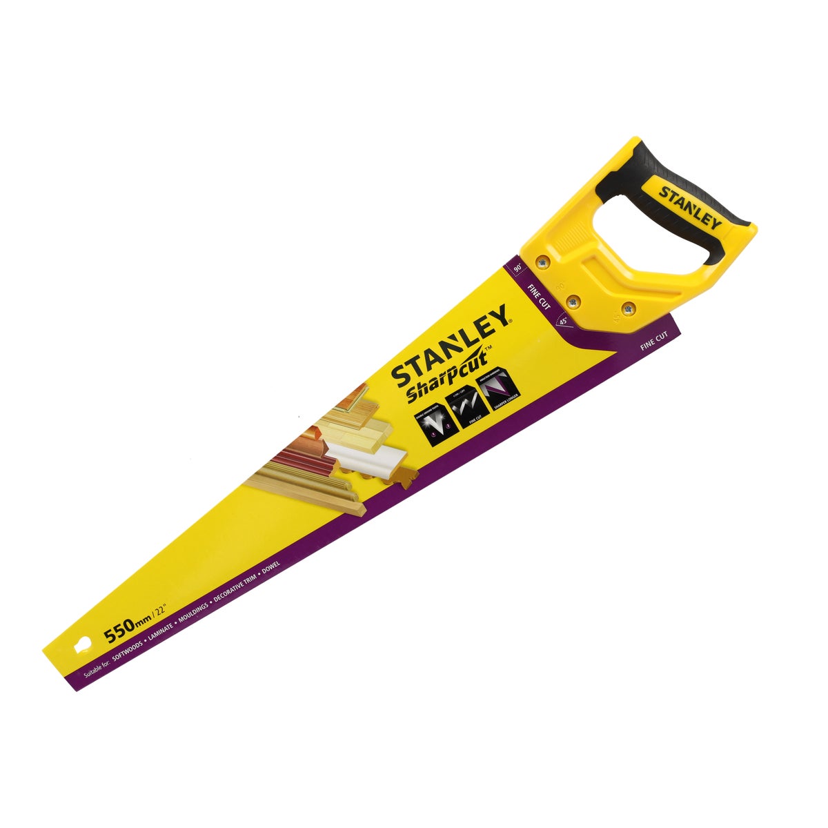 Handzaag sharpcut 550mm Stanley Handzaag sharpcut 550mm Stanley