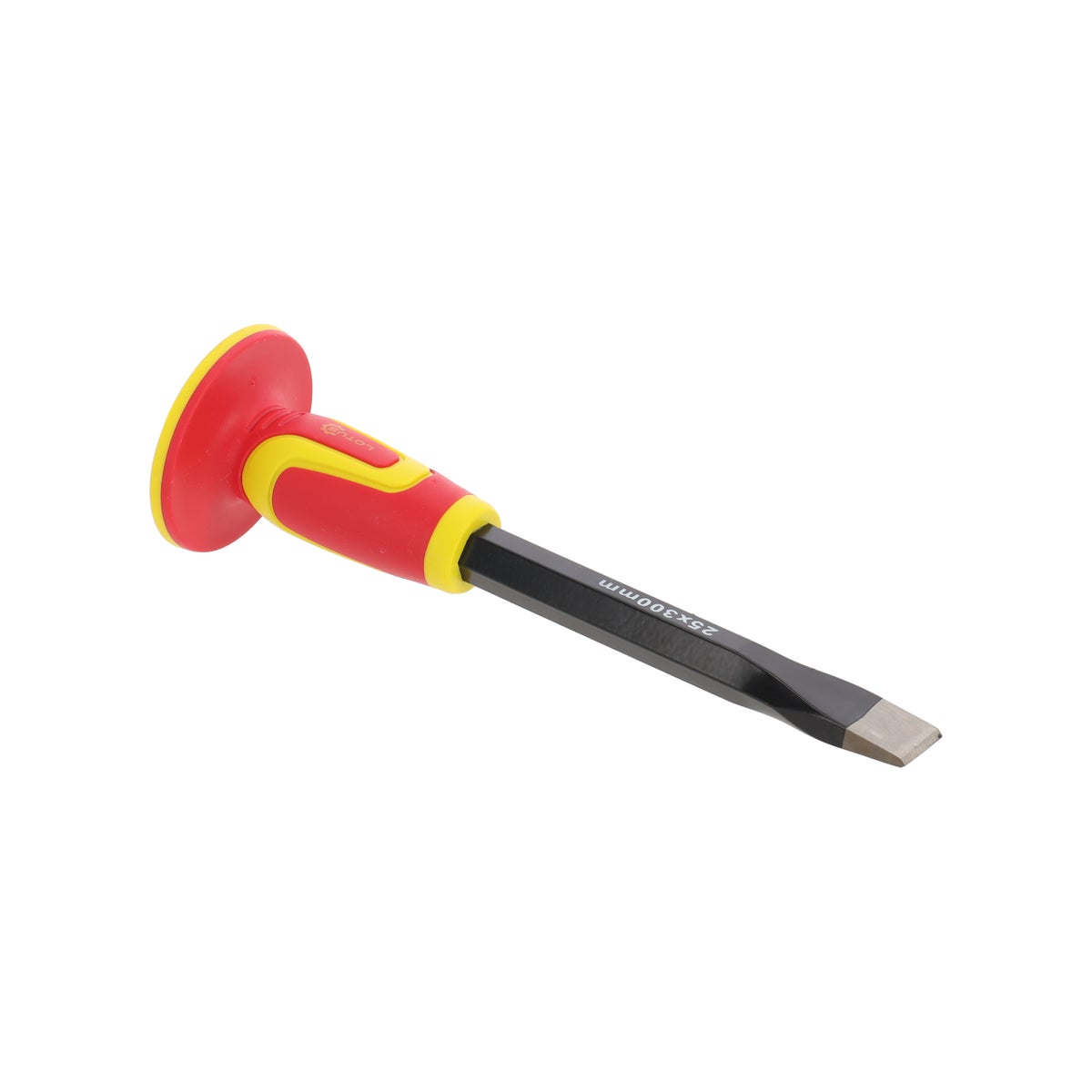Beitel met handbeschermgreep 25 mm x 300 mm Lotus Beitel met handbeschermgreep 25 mm x 300 mm Lotus