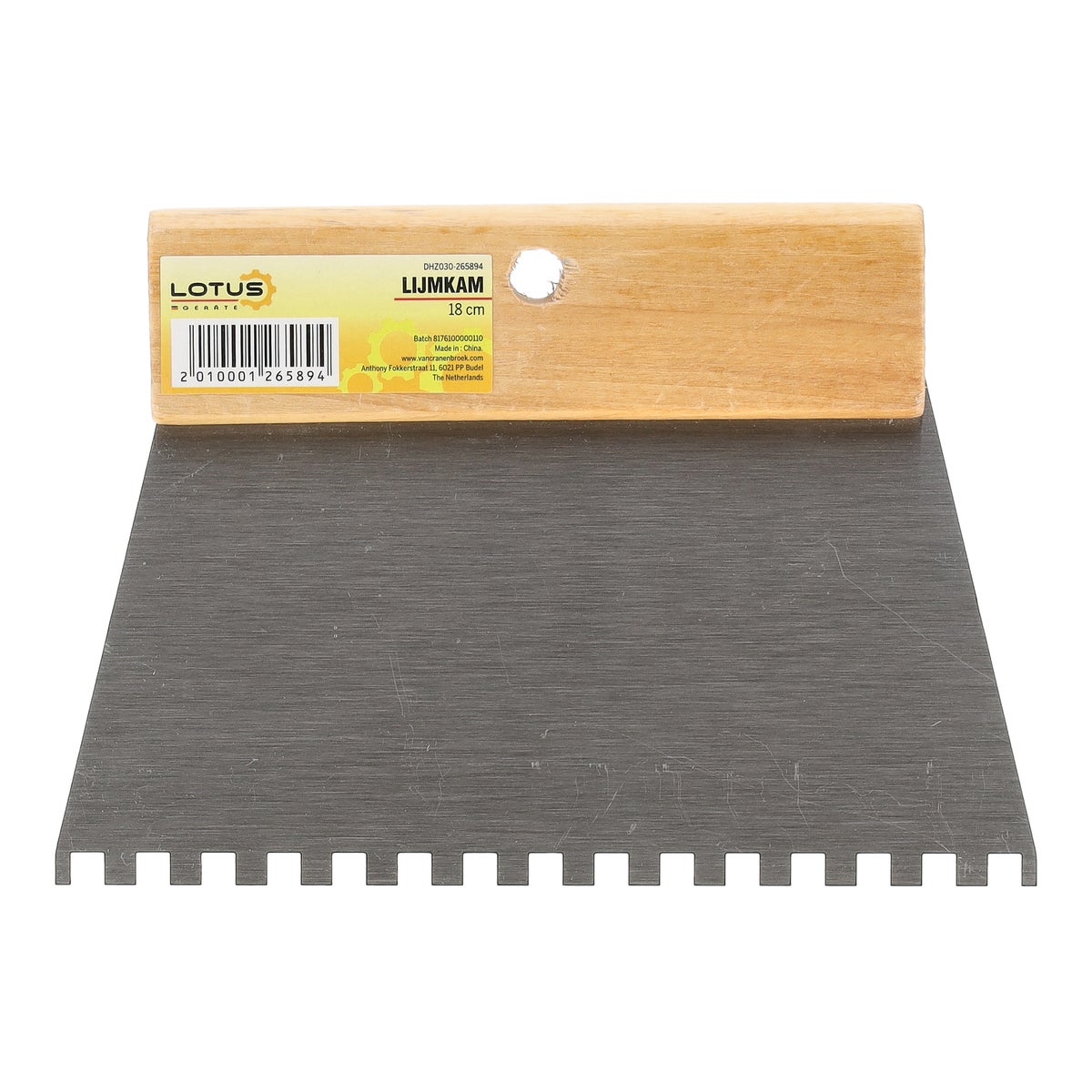 Lijmkam 18cm Lotus Lijmkam 18cm Lotus