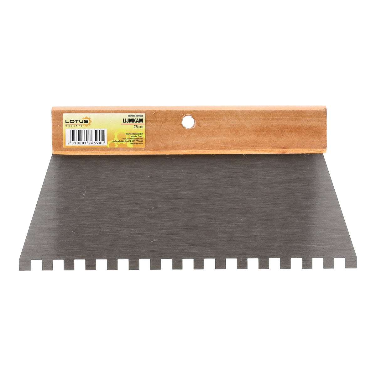 Lijmkam 25 cm Lotus Lijmkam 25 cm Lotus