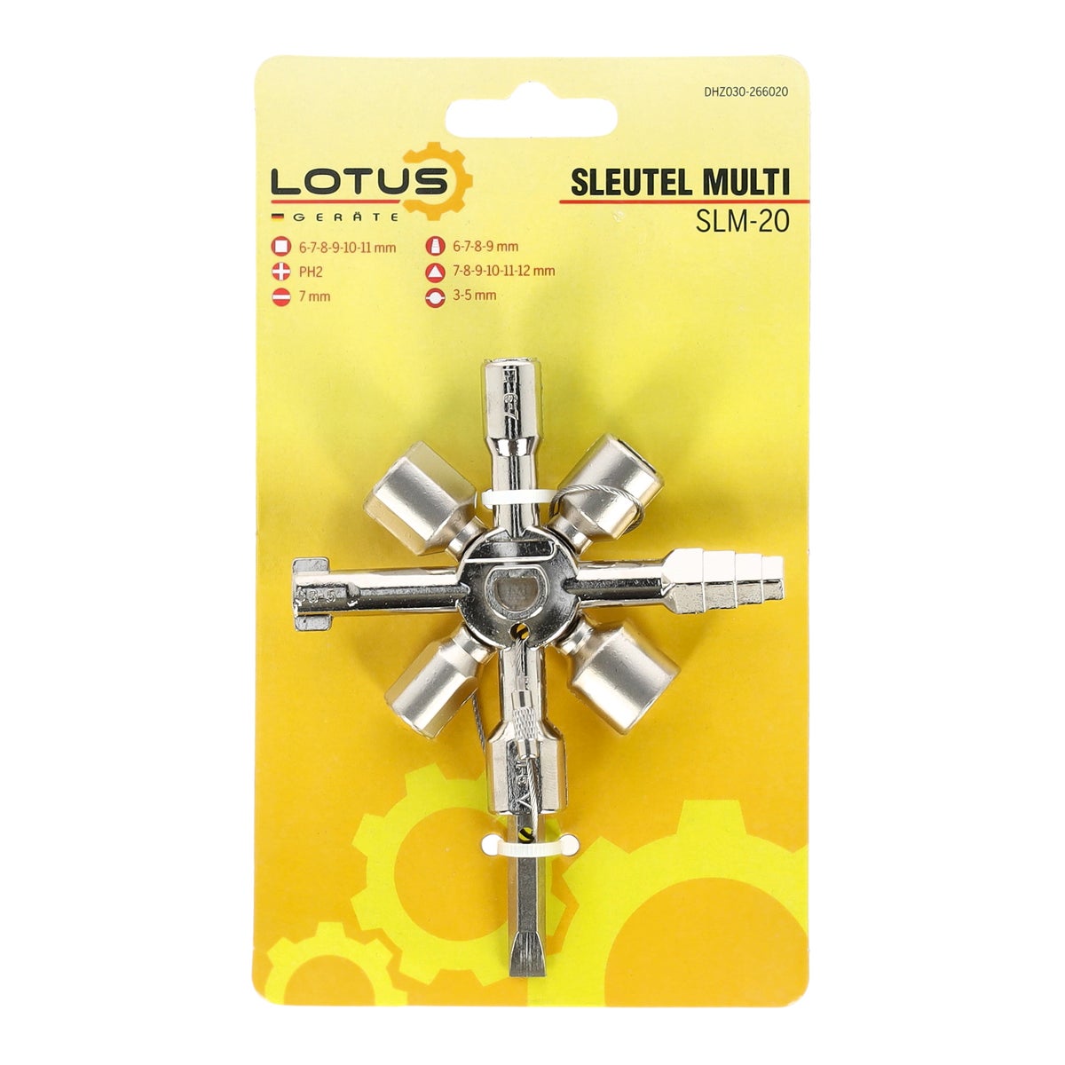 Sleutel multi SLM-20 Lotus Sleutel multi SLM-20 Lotus