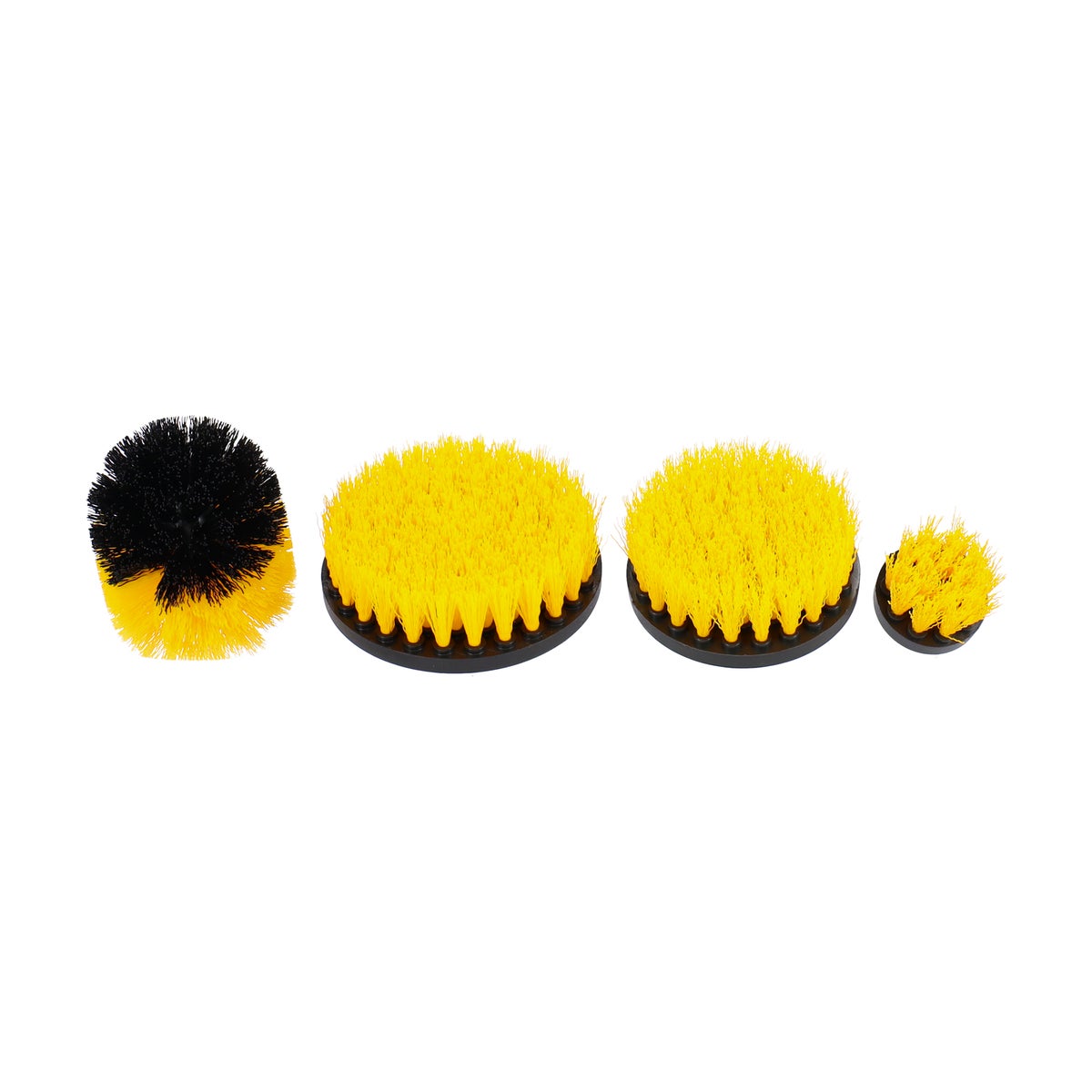 Borstelset voor op accuboor 4-delig Lotus Borstelset voor op accuboor 4-delig Lotus