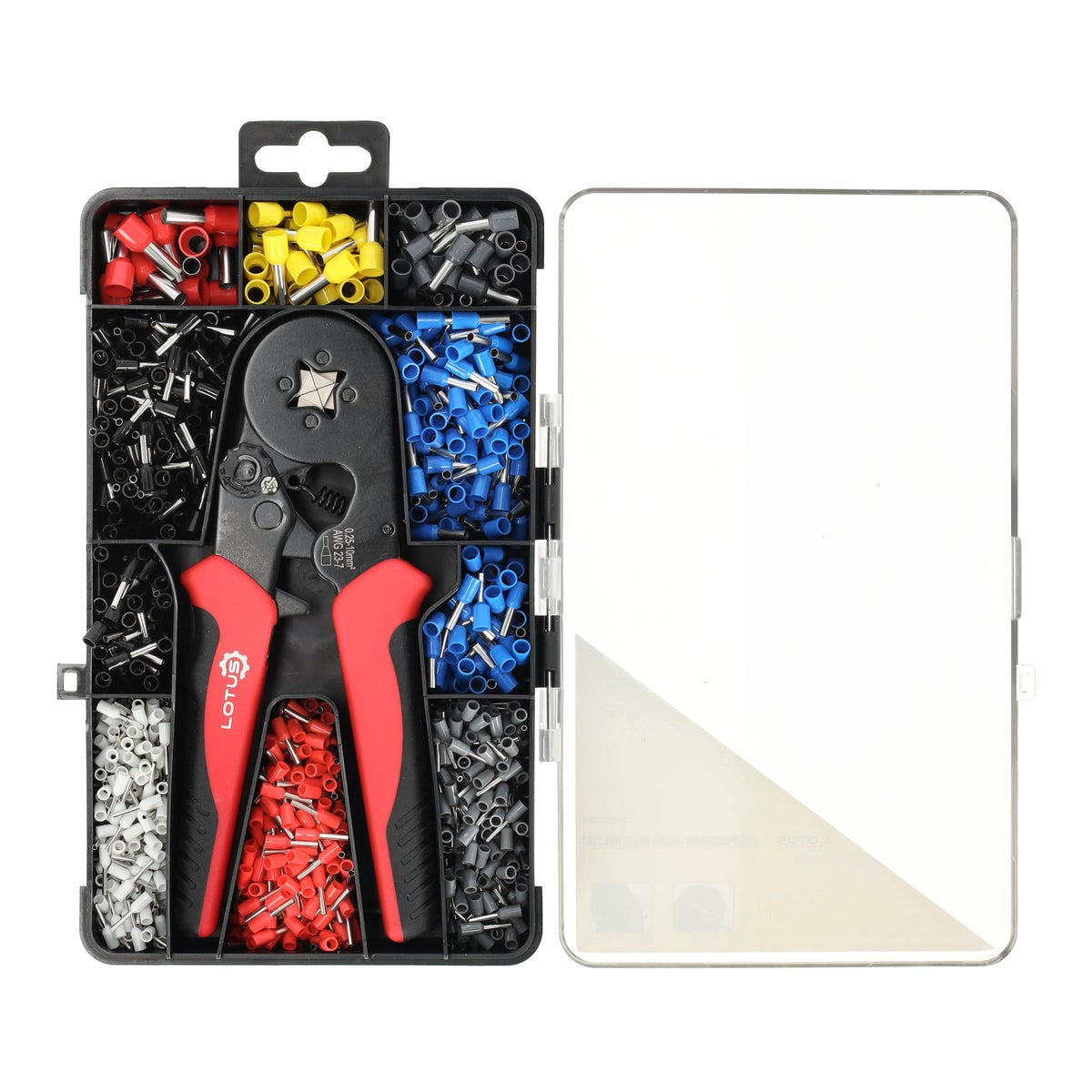 Aderhulstang met 1200-delige hulsset Lotus Aderhulstang met 1200-delige hulsset Lotus