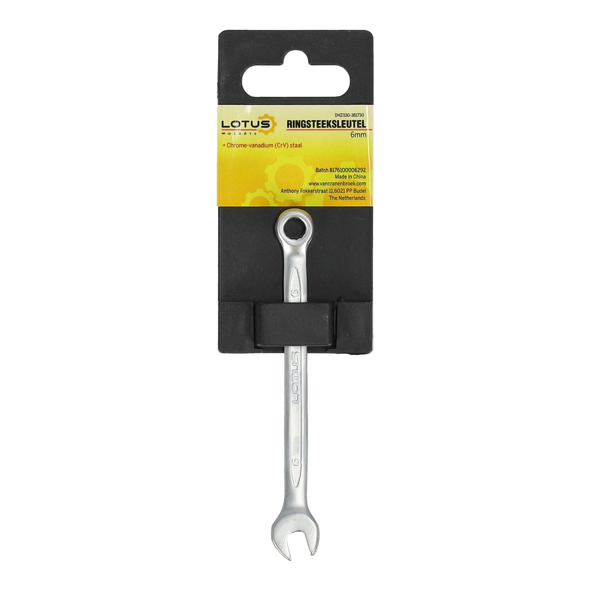 Ringsteeksleutel 6 mm CV Lotus Ringsteeksleutel 6 mm CV Lotus