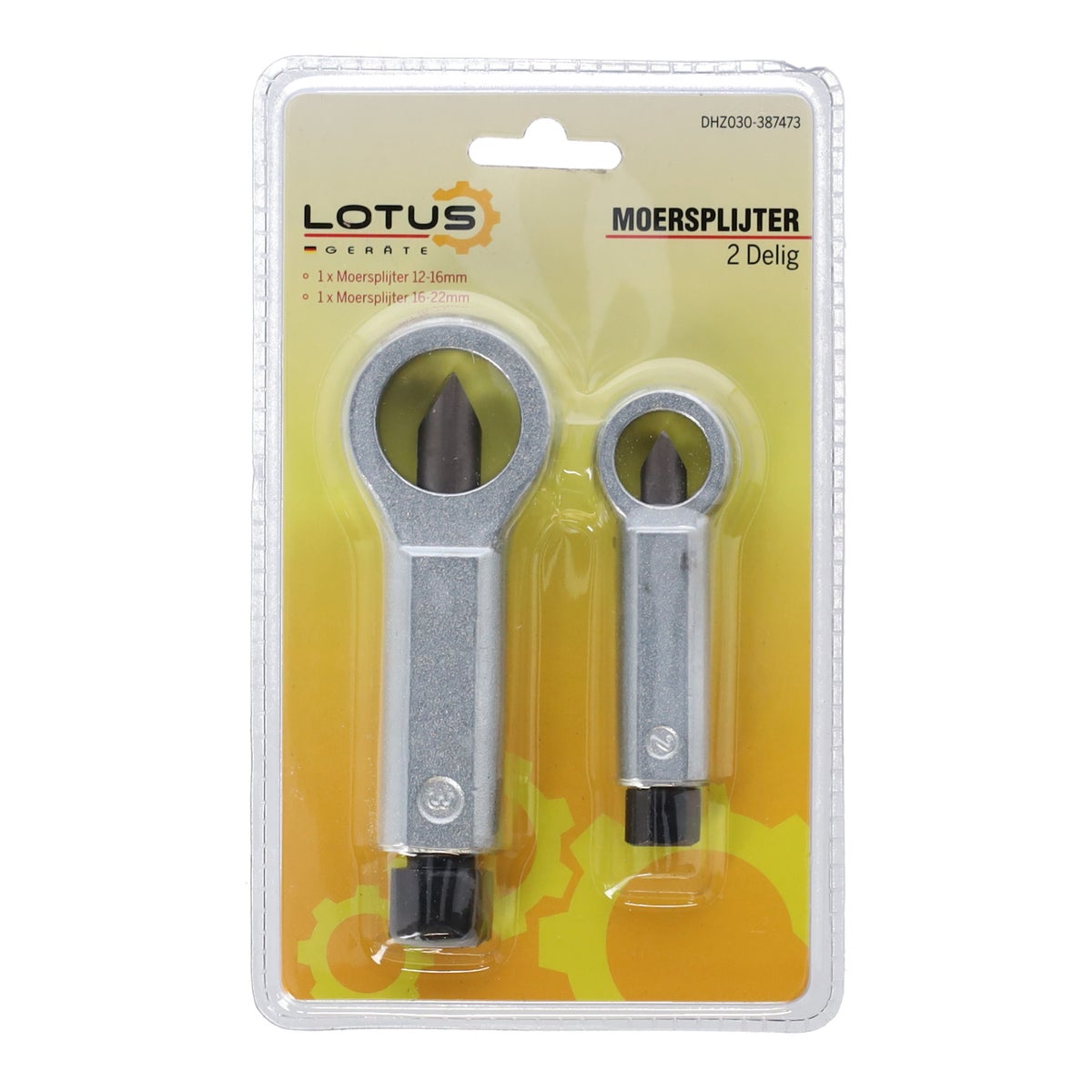 Moersplijter 12-16 mm + 16-22 mm Lotus Moersplijter 12-16 mm + 16-22 mm Lotus