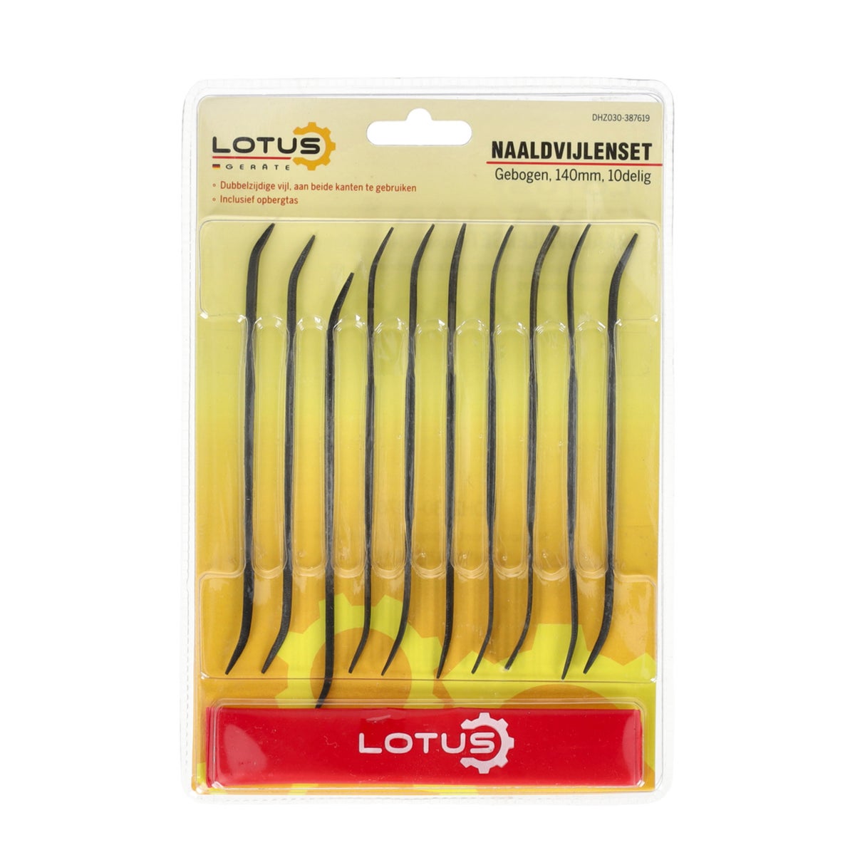 Naaldvijlenset gebogen 10-delig Lotus Naaldvijlenset gebogen 10-delig Lotus