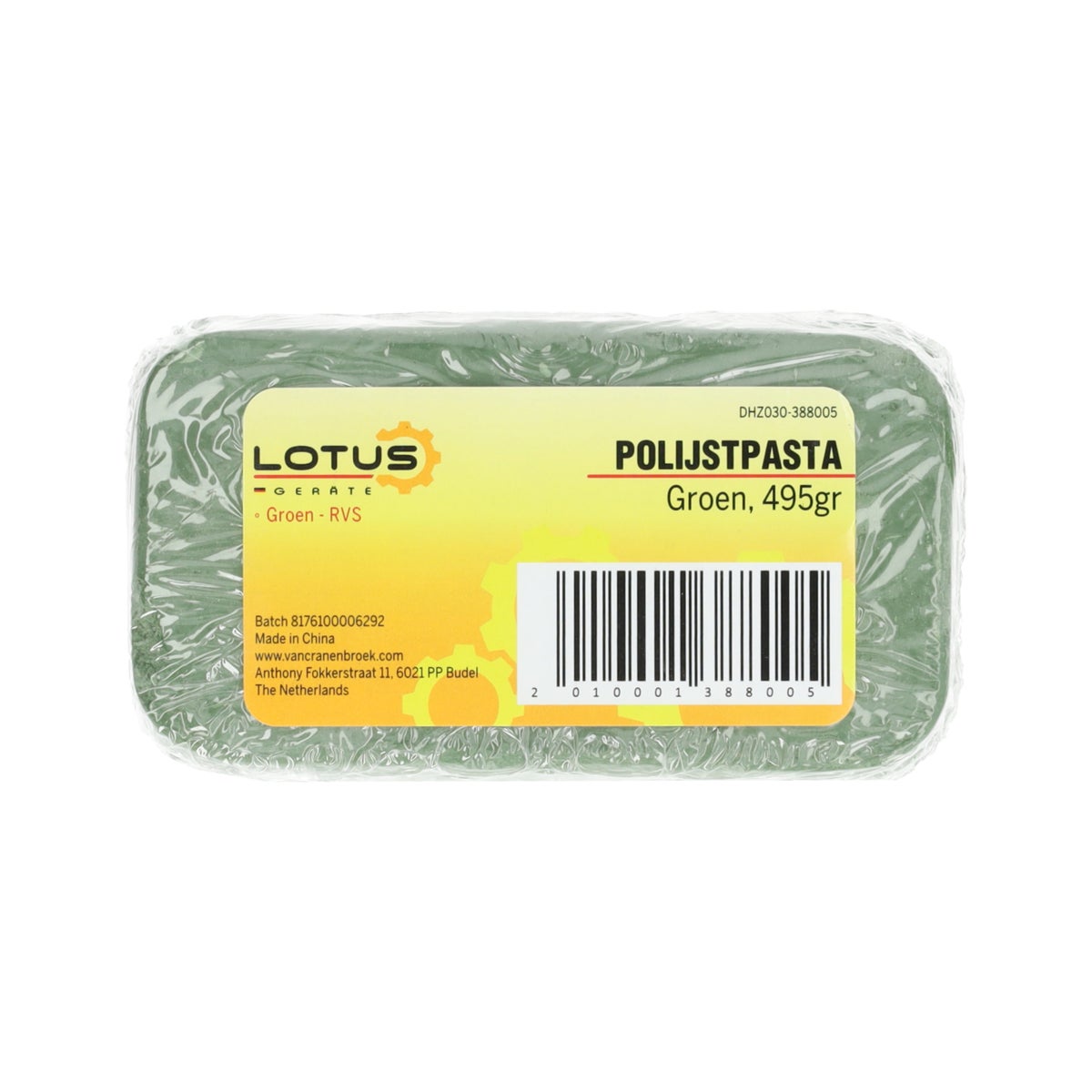 Polijstpasta groen 495 gram Lotus Polijstpasta groen 495 gram Lotus