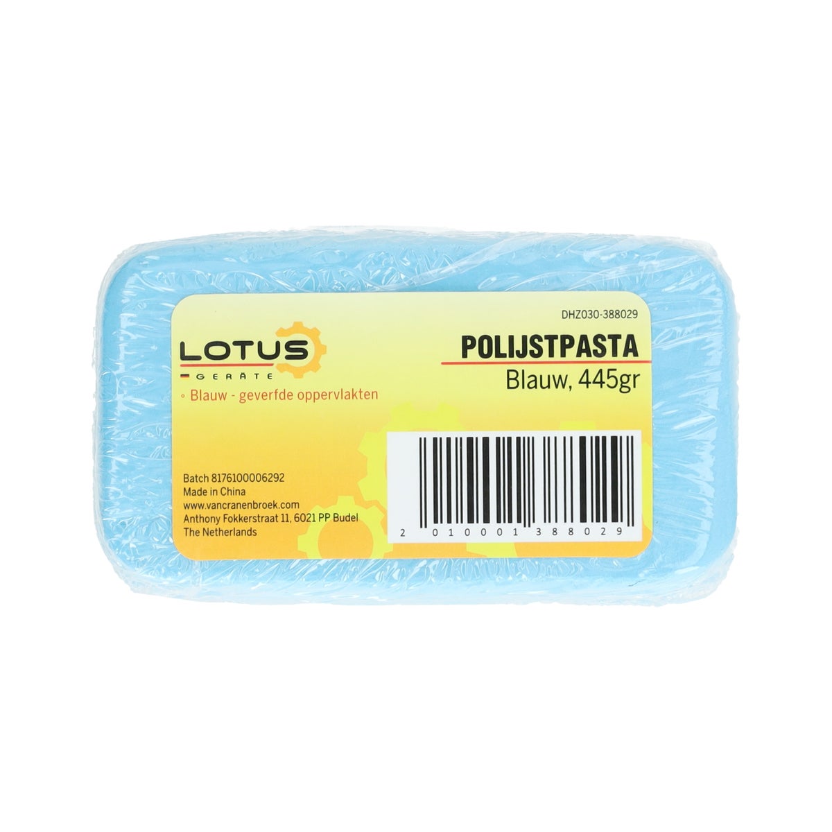 Polijstpasta blauw 445 gram Lotus Polijstpasta blauw 445 gram Lotus