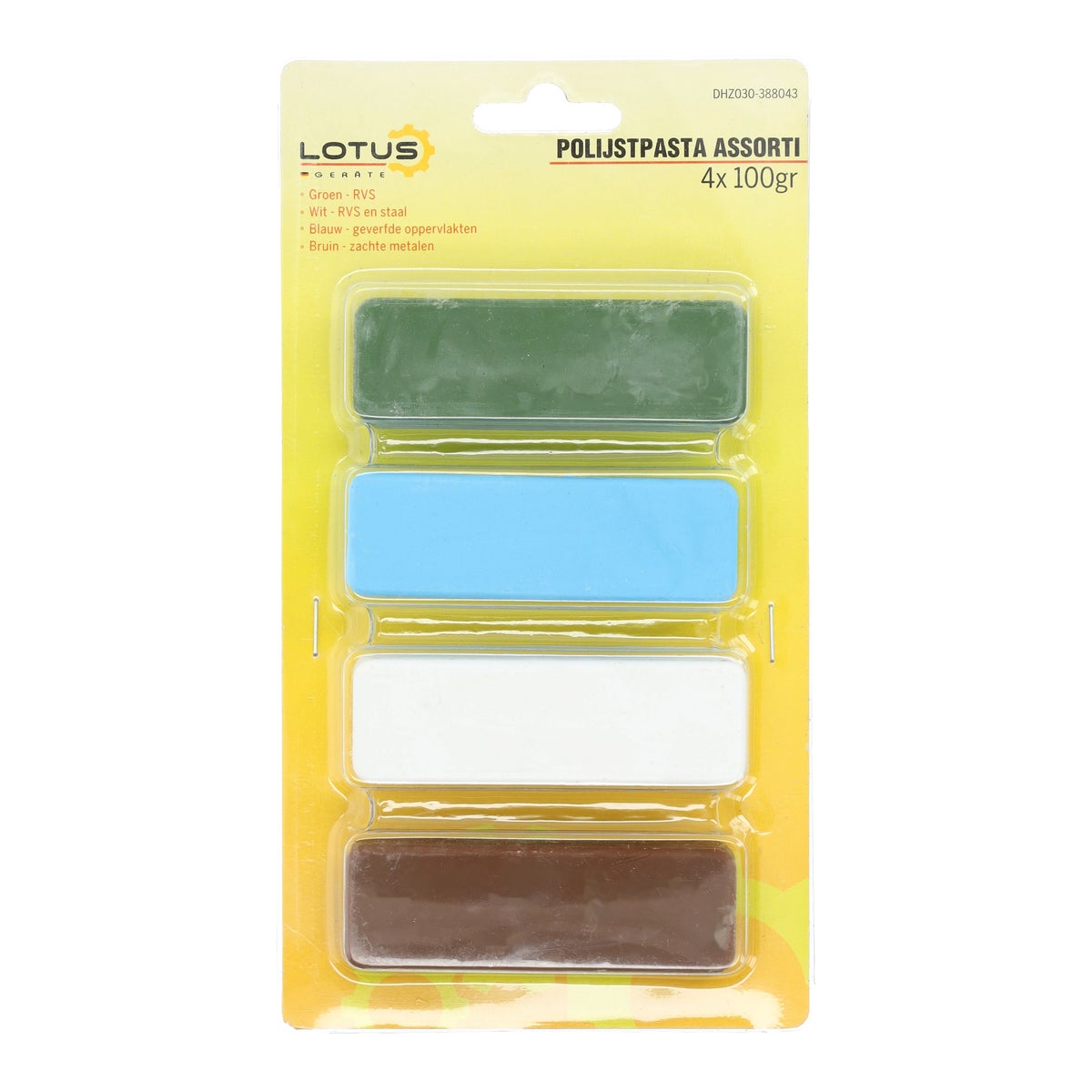 Polijstpasta 4 x 100 g Lotus Polijstpasta 4 x 100 g Lotus