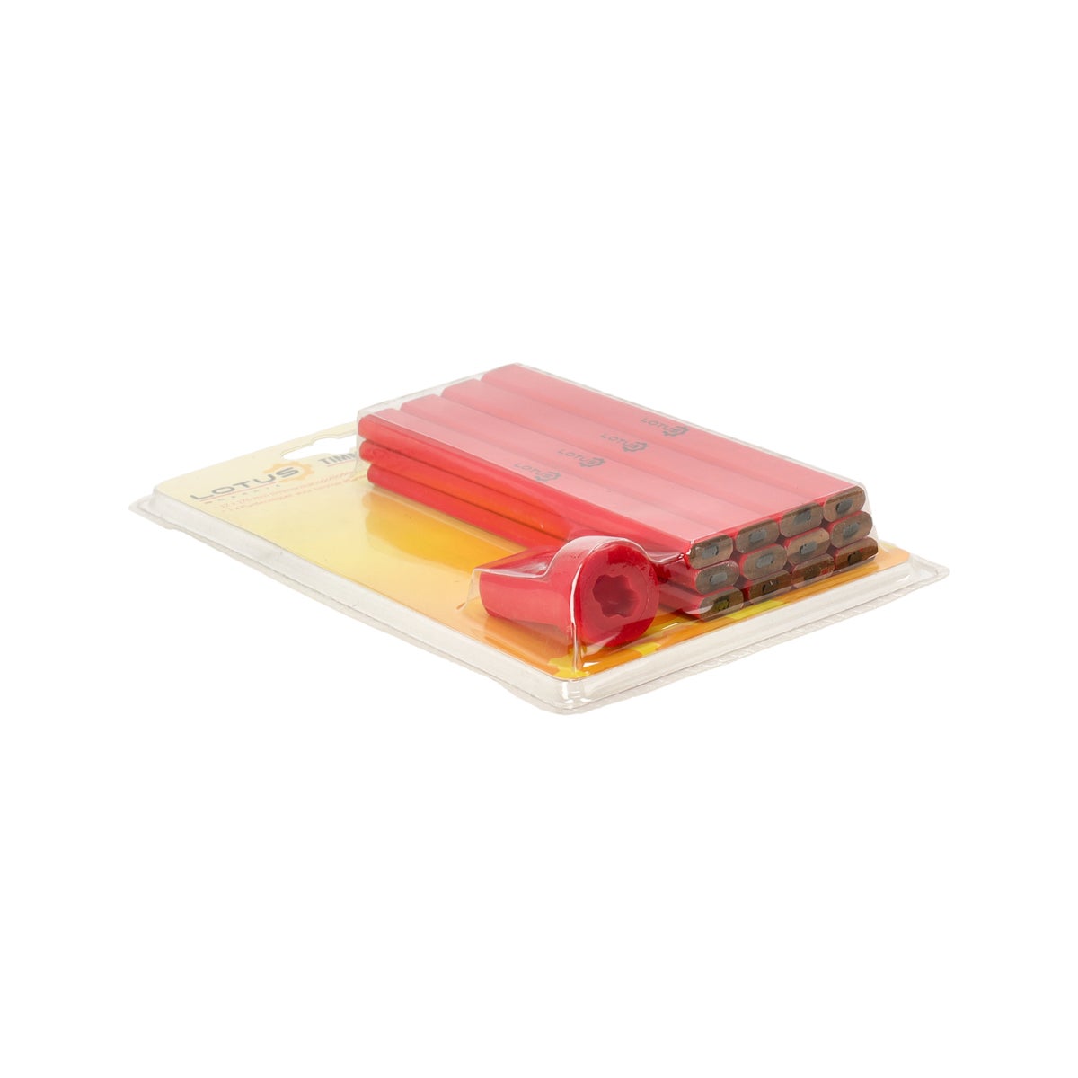 Timmermanspotloden 12 stuks +slijper Lotus Timmermanspotloden 12 stuks +slijper Lotus