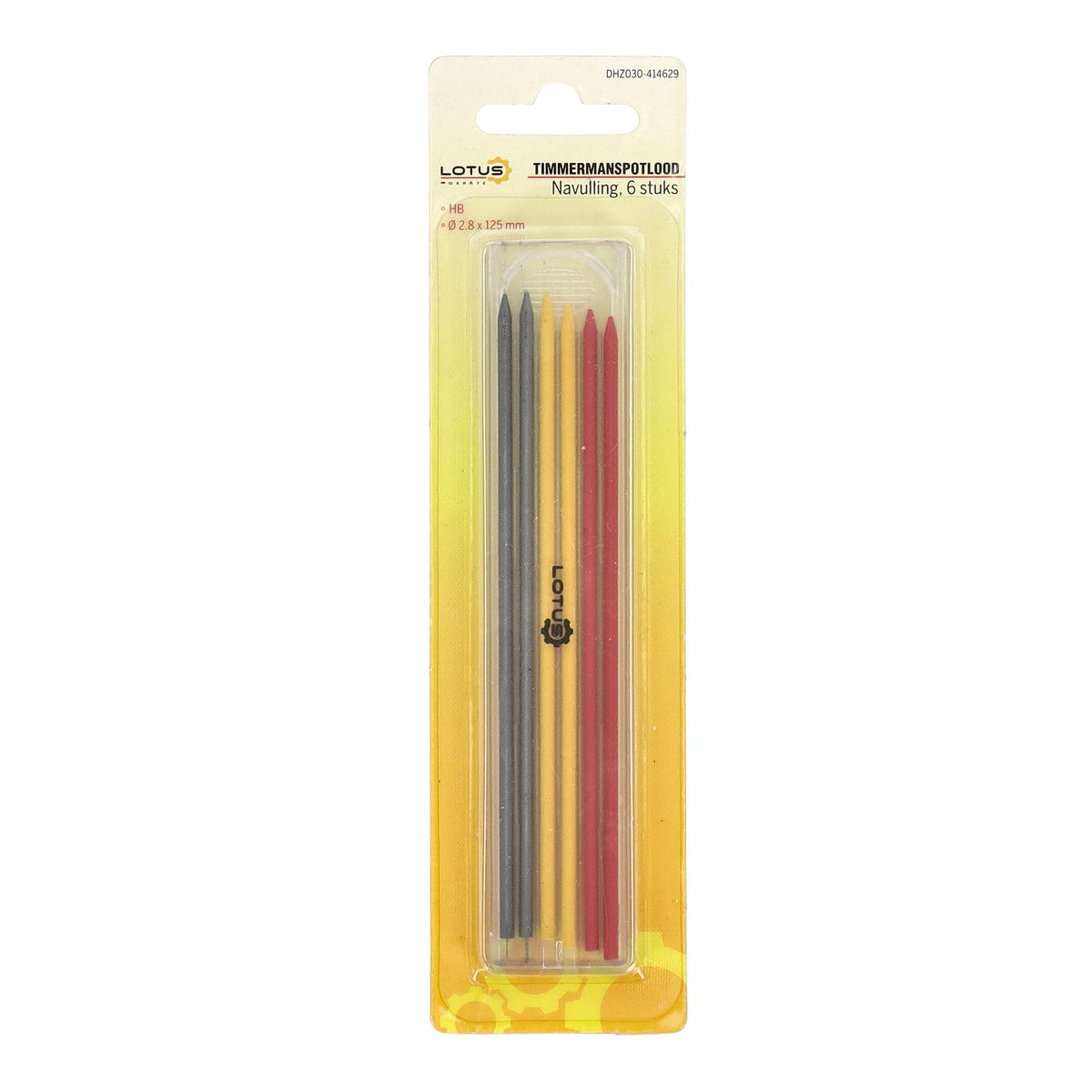 Navulling timmermanspotlood 6 stuks Lotus Navulling timmermanspotlood 6 stuks Lotus