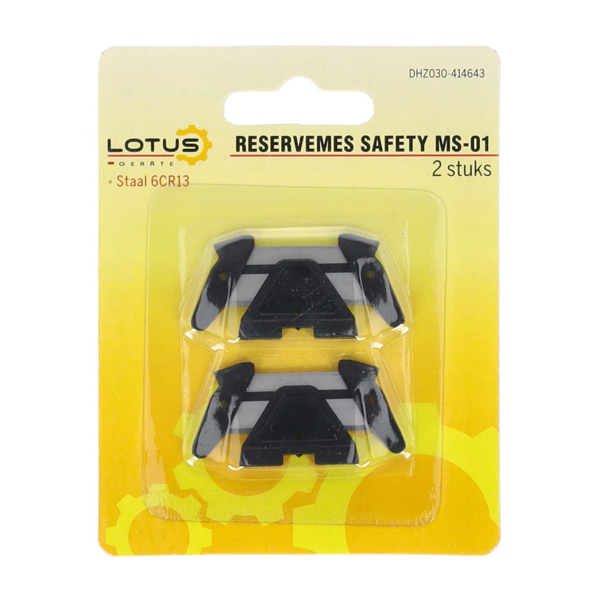 Reservemes safety MS-01 2 stuks Lotus Reservemes safety MS-01 2 stuks Lotus