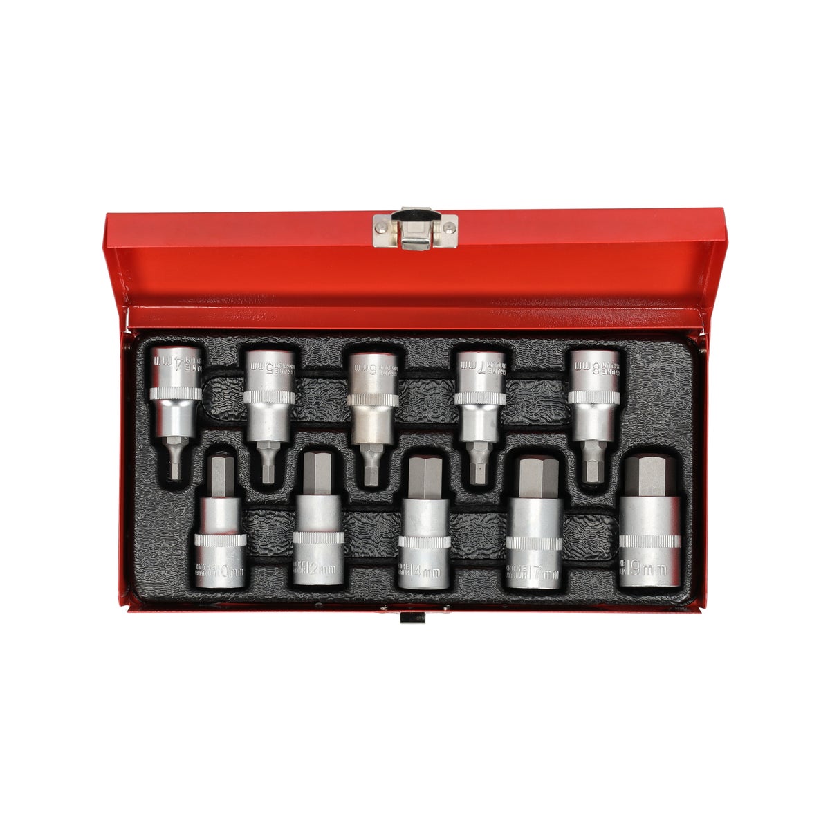 Doppenset 1/2 inbus H4-H19 10-delig Lotus Doppenset 1/2 inbus H4-H19 10-delig Lotus