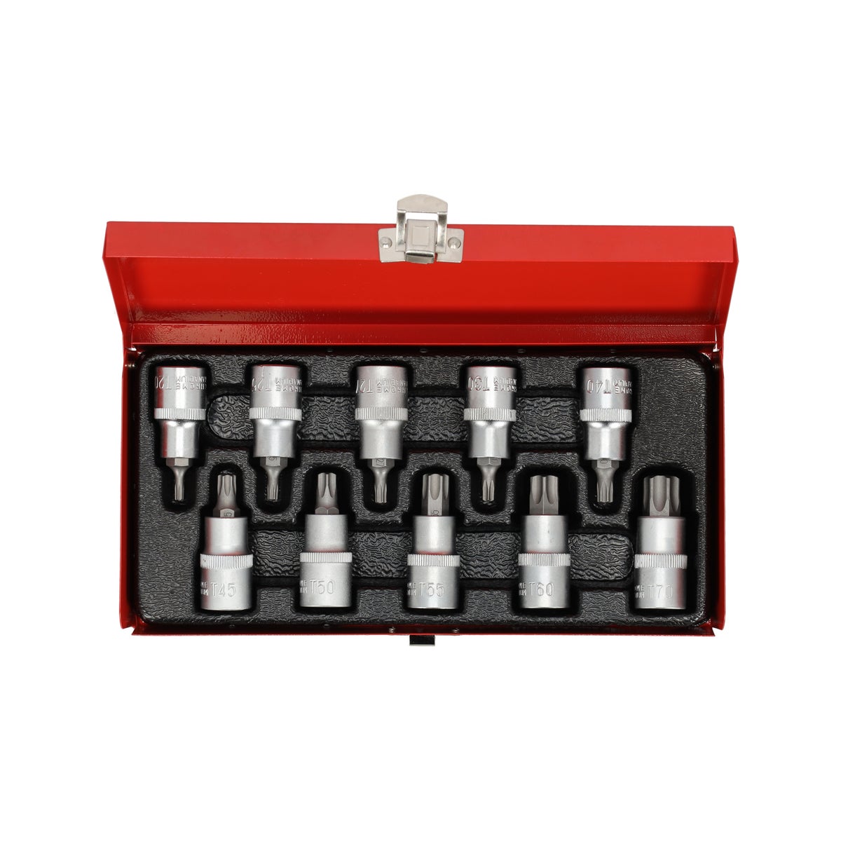 Doppenset 1/2 torx T20-T70 10-delig Lotus Doppenset 1/2 torx T20-T70 10-delig Lotus