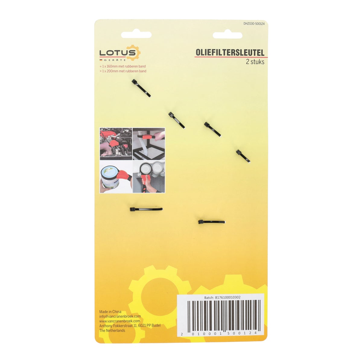 Oliefiltersleutel 2st. Lotus Oliefiltersleutel 2st. Lotus