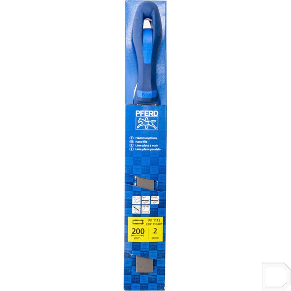 Vijl plat SB 1112 PH K2 200 mm Pferd Vijl plat SB 1112 PH K2 200 mm Pferd